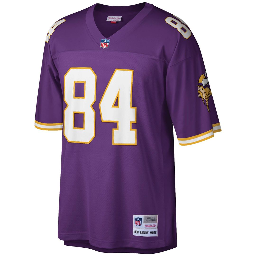 Randy Moss Minnesota Vikings Mitchell & Ness White Legacy Replica Jersey