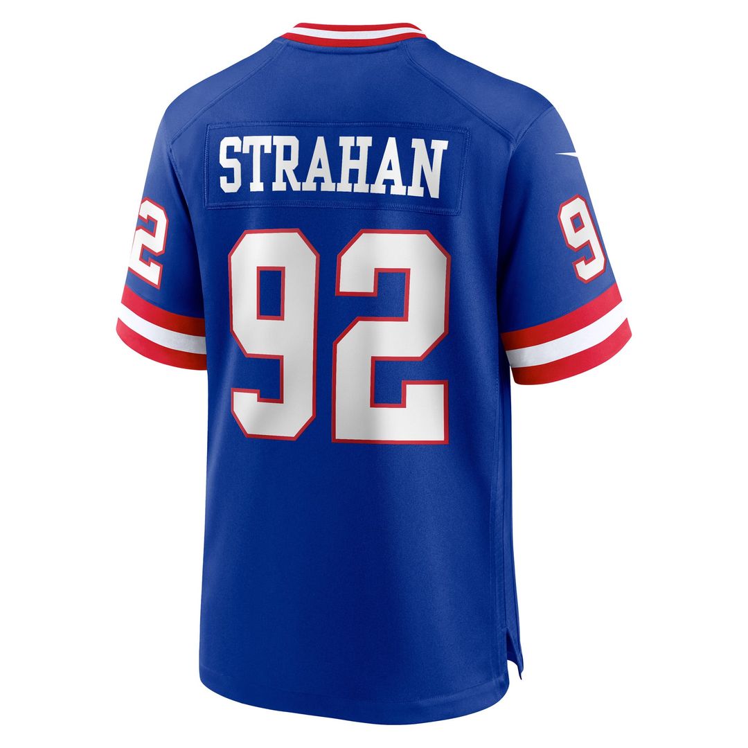 Michael Strahan New York Giants Nike Royal Retired Player Alternate Game Jersey