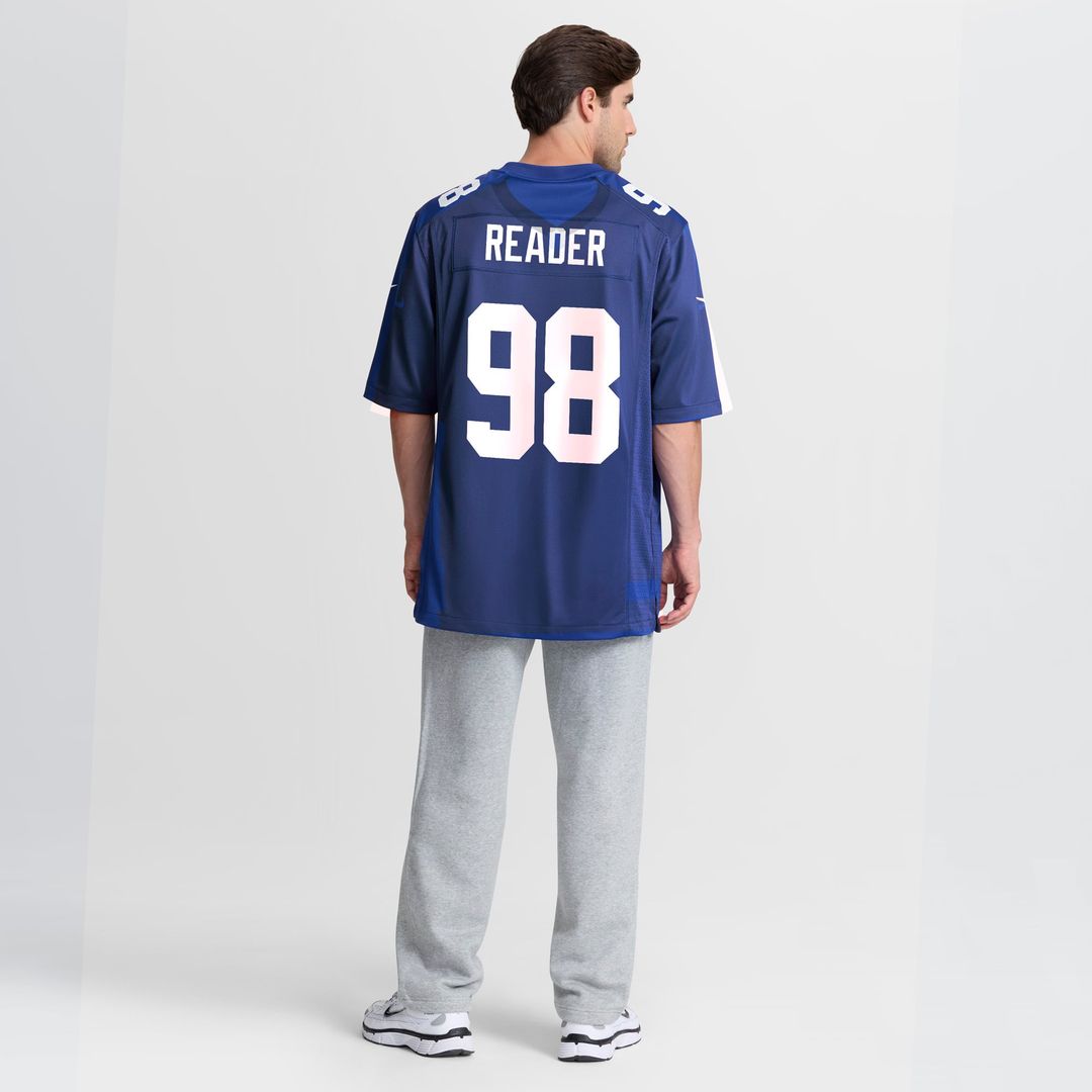 D.J. Reader New York Giants Nike Royal Game Jersey