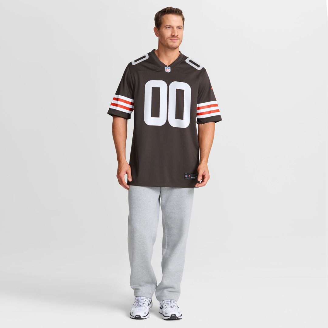 Emmanuel McNeil-Warren Cleveland Browns Nike Brown Game Jersey
