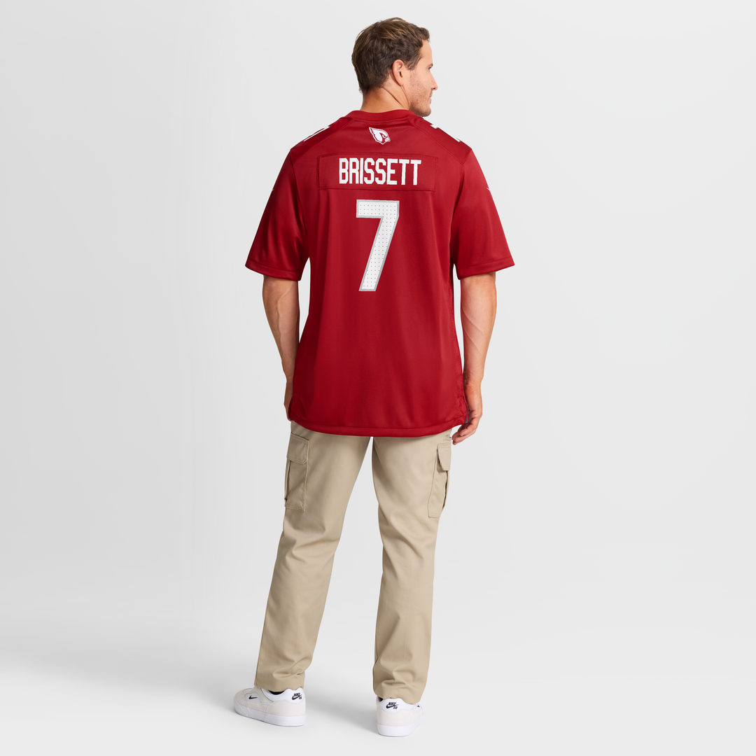 Jacoby Brissett Arizona Cardinals Nike Cardinal Team Game Jersey