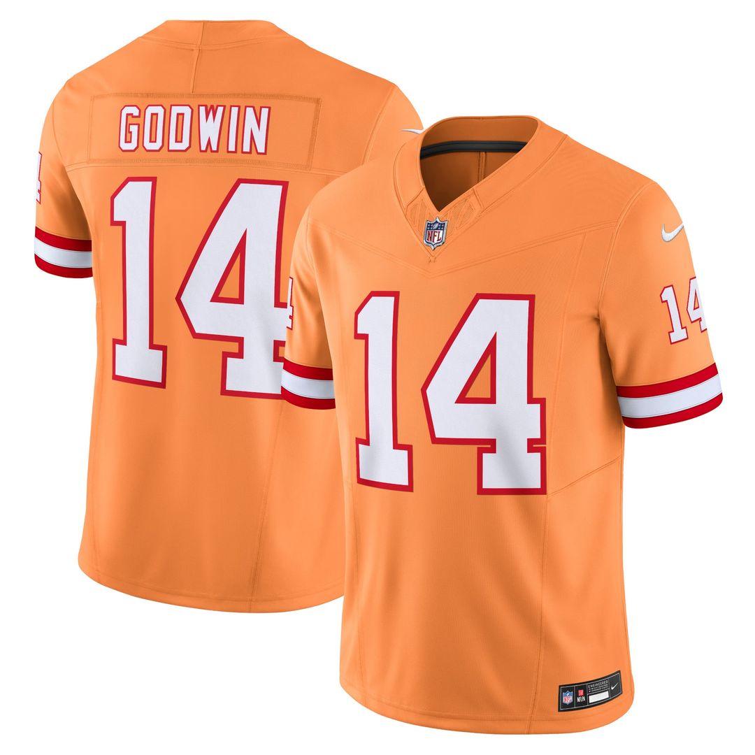 Chris Godwin Tampa Bay Buccaneers Nike Orange Vapor F.U.S.E. Limited Jersey