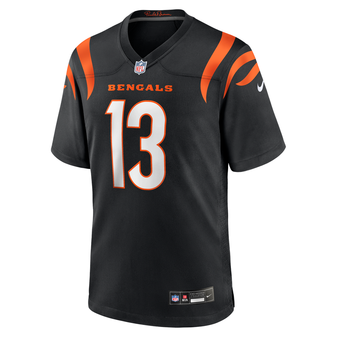 Ken Riley Cincinnati Bengals Nike Black Retired Player Game Jersey