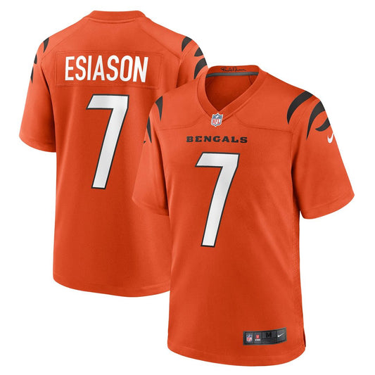 Boomer Esiason Cincinnati Bengals Nike Orange Retired Player Alternate Game Jersey