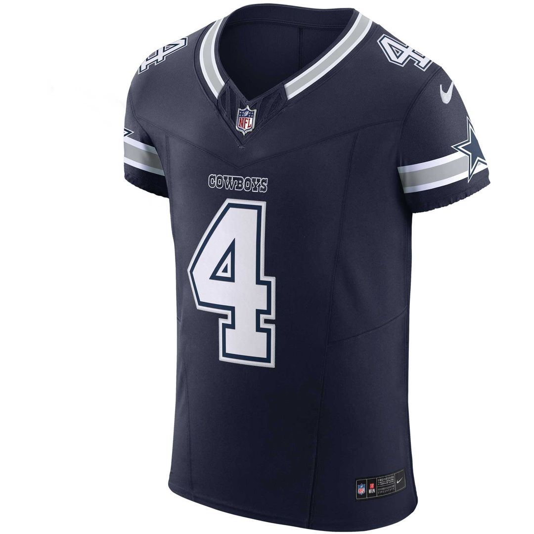 Dak Prescott Dallas Cowboys Nike Navy Team Vapor F.U.S.E. Elite Jersey