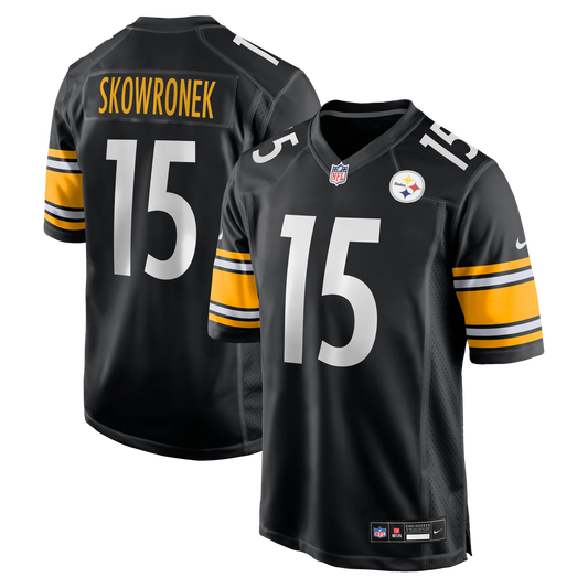 Ben Skowronek Pittsburgh Steelers Nike Black Team Game Jersey