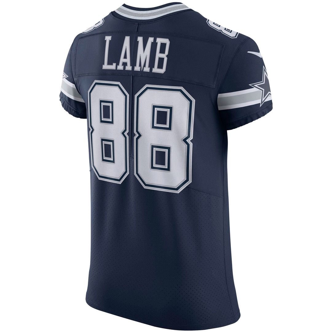 CeeDee Lamb Dallas Cowboys Nike Navy Vapor Elite Jersey