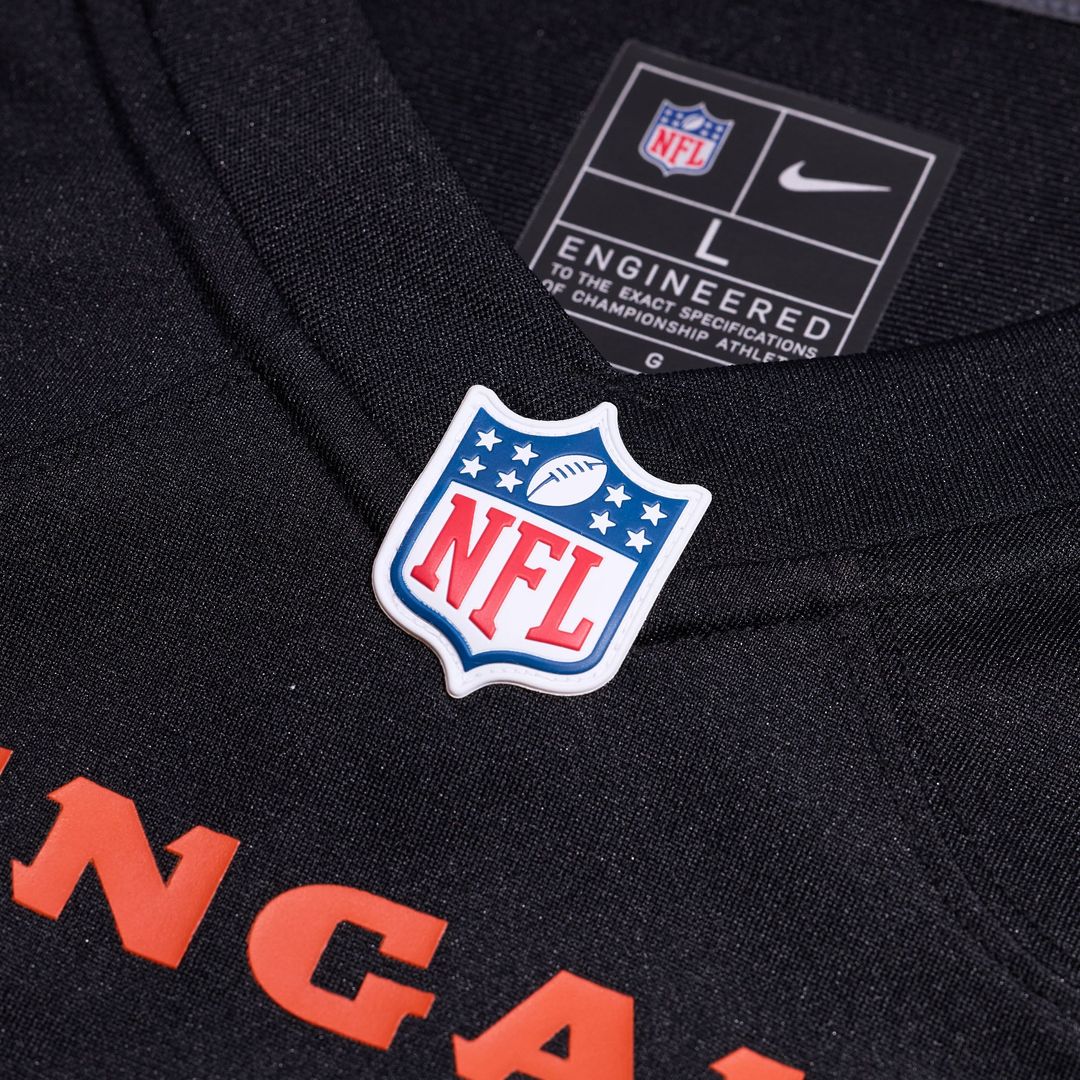 Tee Higgins Cincinnati Bengals Nike Black Game Player Jersey
