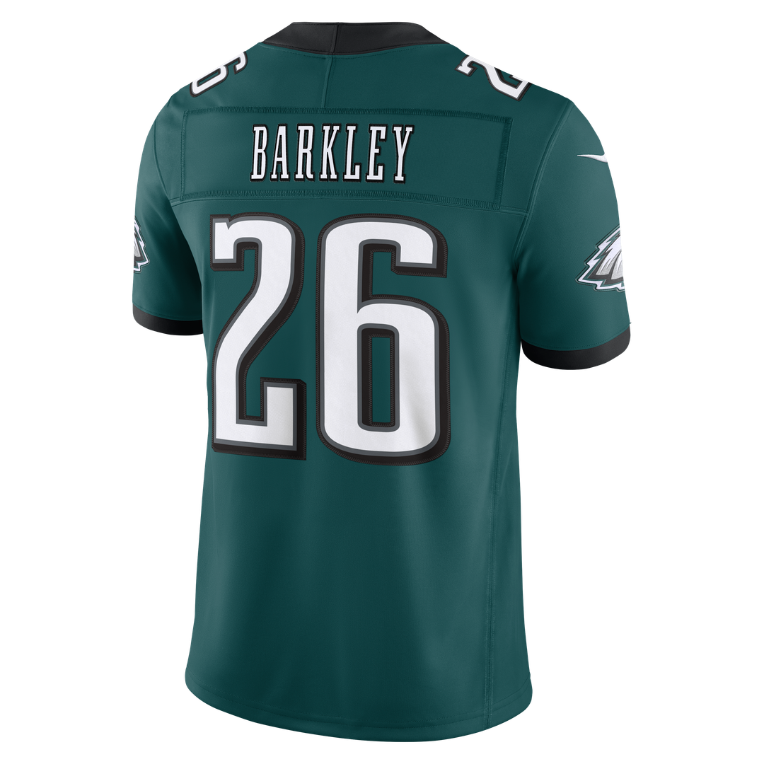 Saquon Barkley Philadelphia Eagles Nike Kelly Green Alternate Vapor F.U.S.E. Stitched Limited Jersey