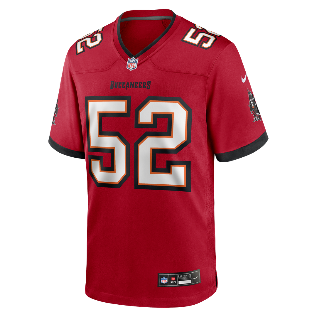 Christian Rozeboom Tampa Bay Buccaneers Nike Red Team Game Jersey