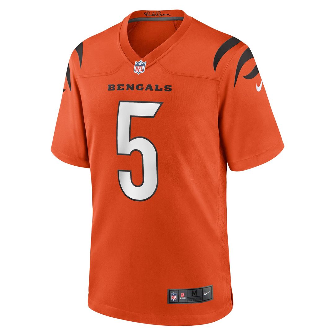 Tee Higgins Cincinnati Bengals Nike Black Game Player Jersey