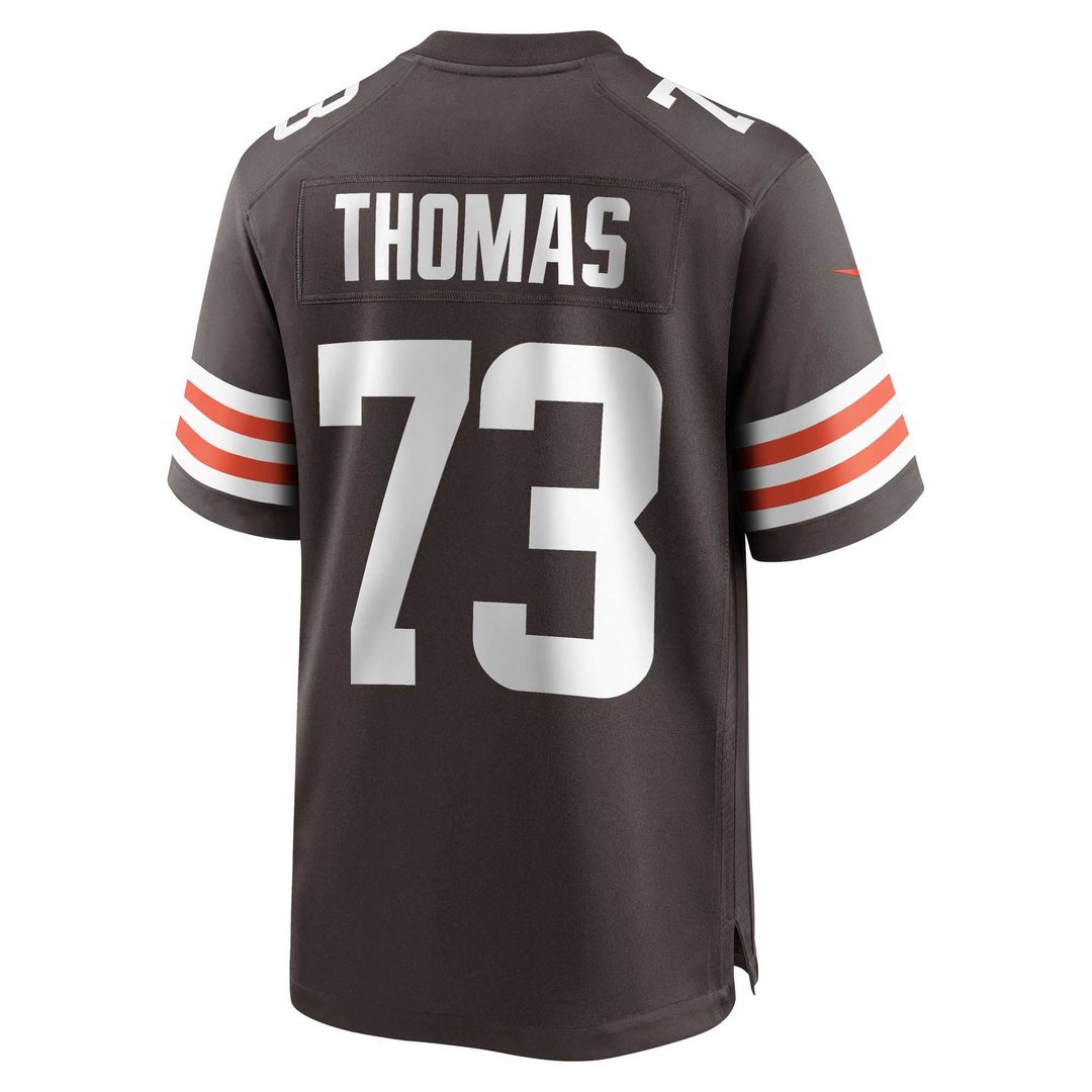 Joe Thomas Cleveland Browns Nike Brown Retired Player Game Jersey