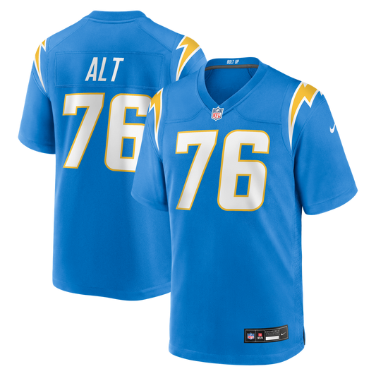 Joe Alt Los Angeles Chargers Nike Powder Blue Player Game Jersey