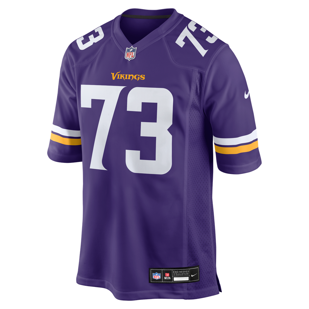 Walter Rouse Minnesota Vikings Nike Purple Team Game Jersey