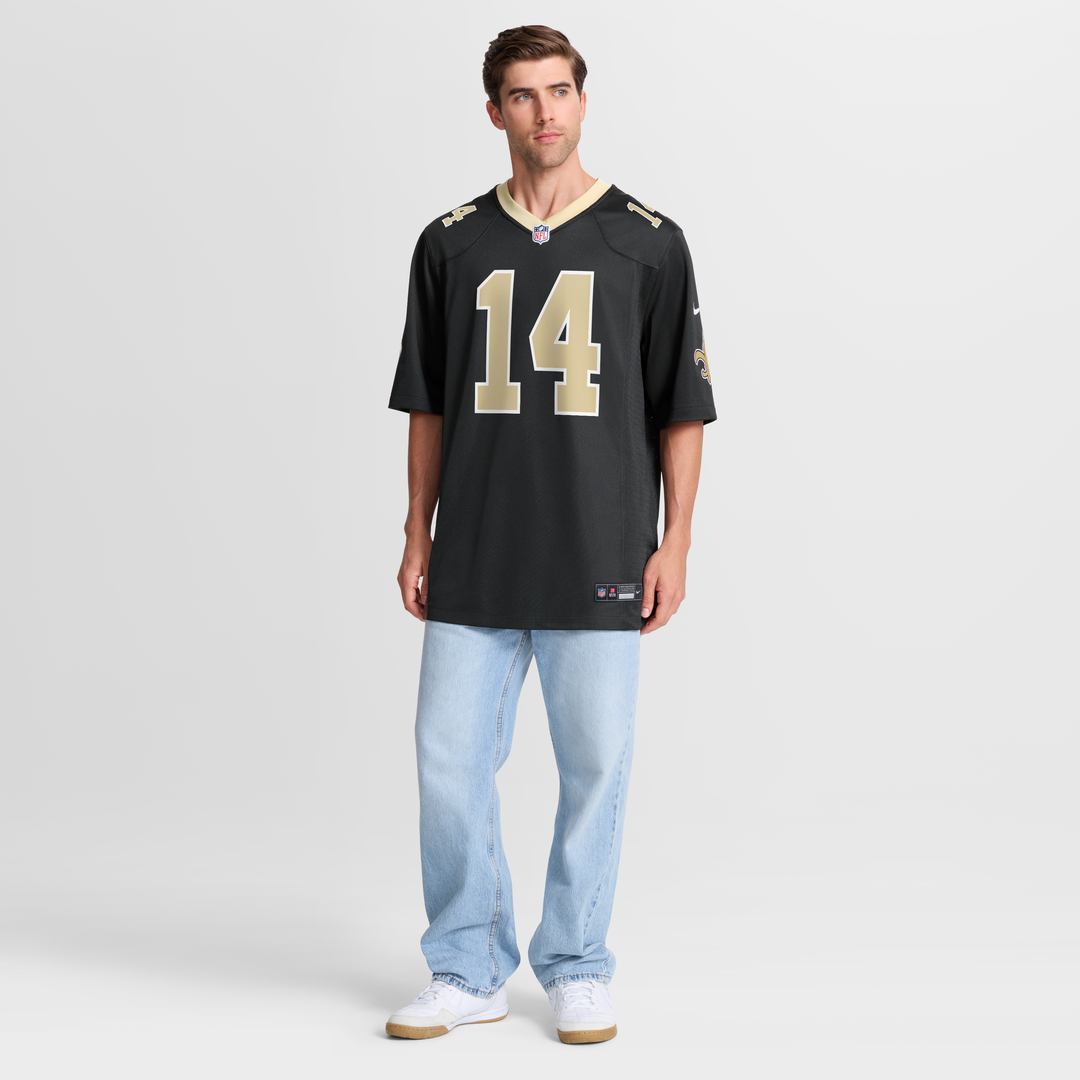 Ga'Quincy McKinstry New Orleans Saints Nike Black Player Game Jersey