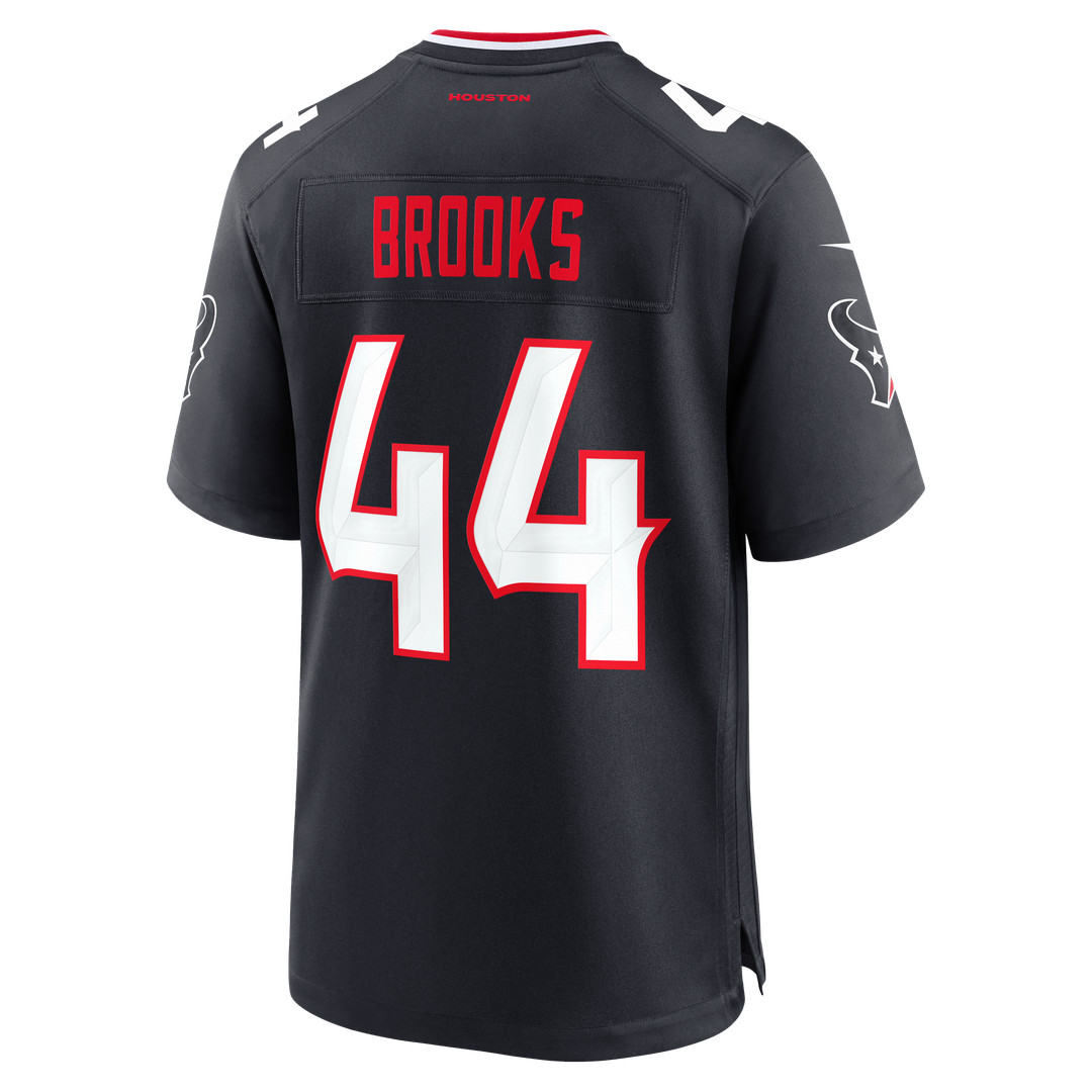 British Brooks Houston Texans Nike Navy Team Game Jersey