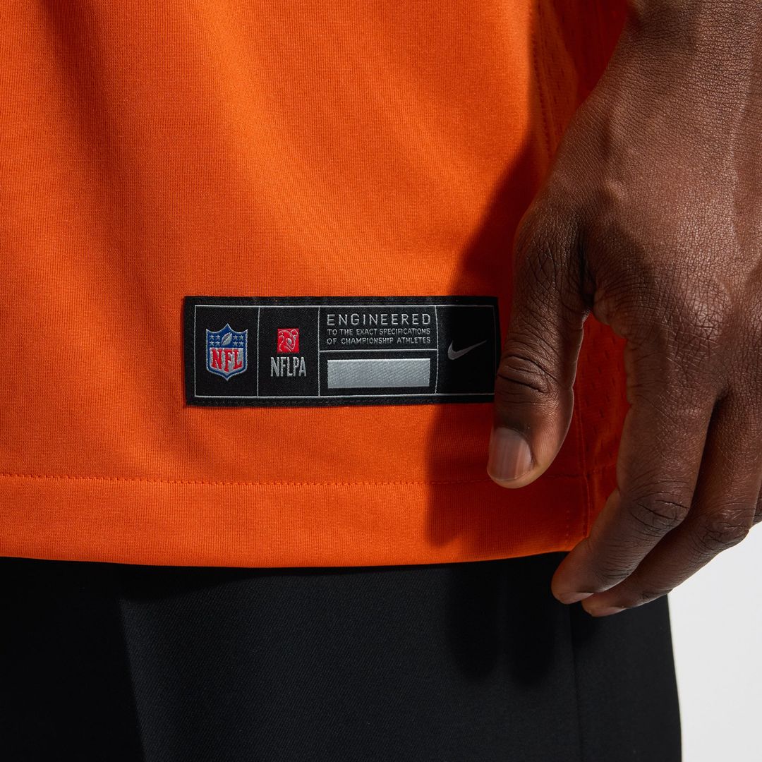 Joe Burrow Cincinnati Bengals Nike Orange Alternate Game Jersey