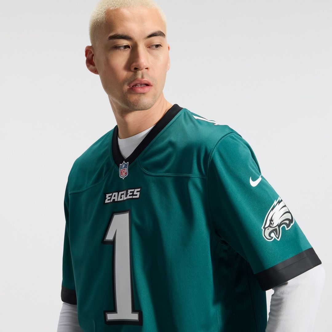 Jalen Hurts Philadelphia Eagles Nike Black Alternate Game Jersey