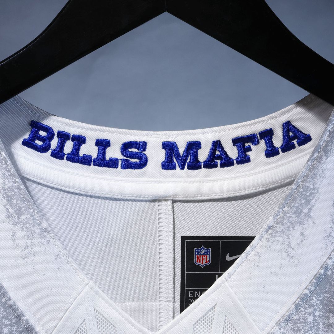 Khalil Shakir Buffalo Bills Nike White Rivalries Collection Stitched Limited Jersey