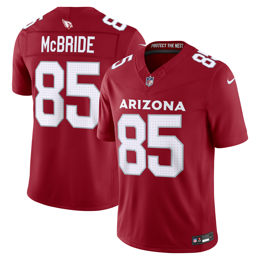 Trey McBride Arizona Cardinals Nike Cardinal Team Vapor F.U.S.E. Stitched Limited Jersey