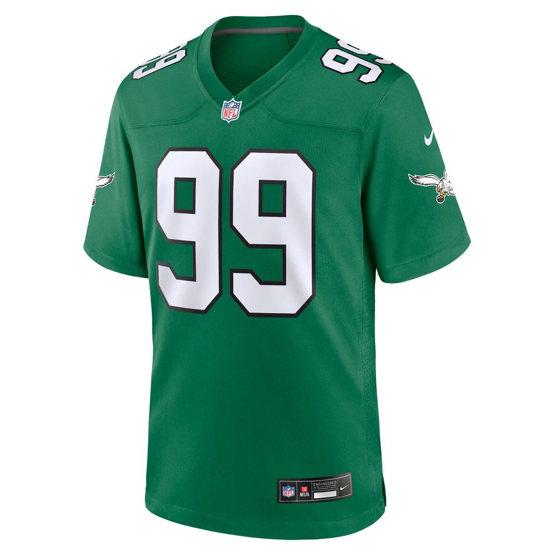 Jerome Brown Philadelphia Eagles Nike Kelly Green Retired Player Alternate Game Jersey