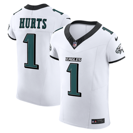 Jalen Hurts Philadelphia Eagles Nike White Vapor F.U.S.E. Elite Jersey
