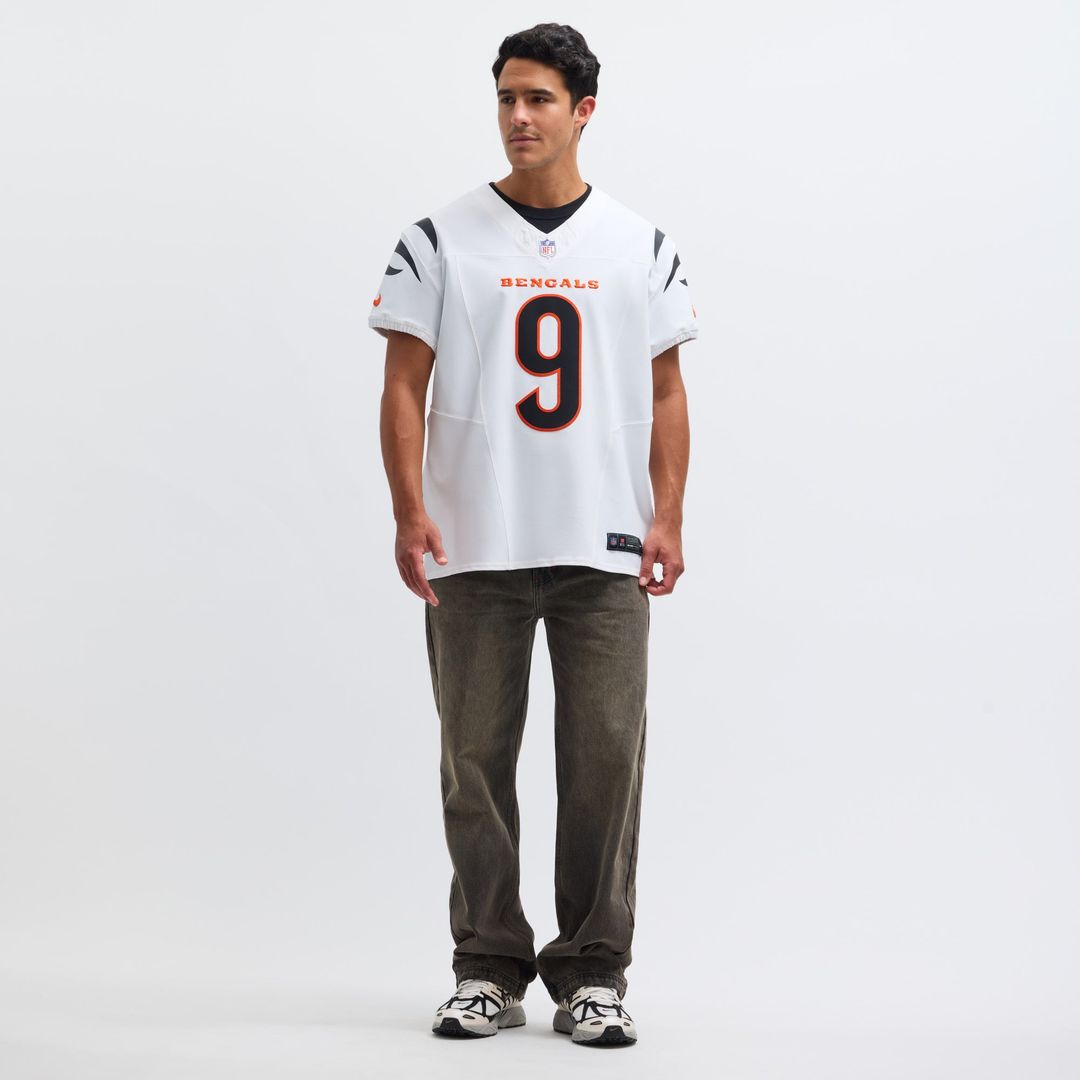 Joe Burrow Cincinnati Bengals Nike White Vapor F.U.S.E. Elite Jersey