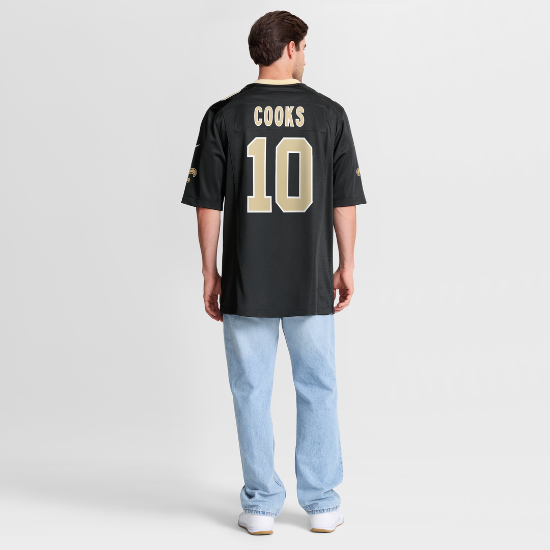 Brandin Cooks New Orleans Saints Nike Black Team Game Jersey
