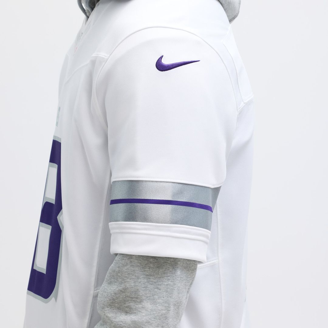 Justin Jefferson Minnesota Vikings Nike White Alternate Vapor F.U.S.E. Limited Jersey