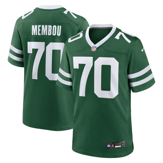 Armand Membou New York Jets Nike Green Team Game Jersey