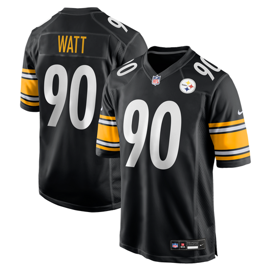 T.J. Watt Pittsburgh Steelers Nike Black Game Jersey