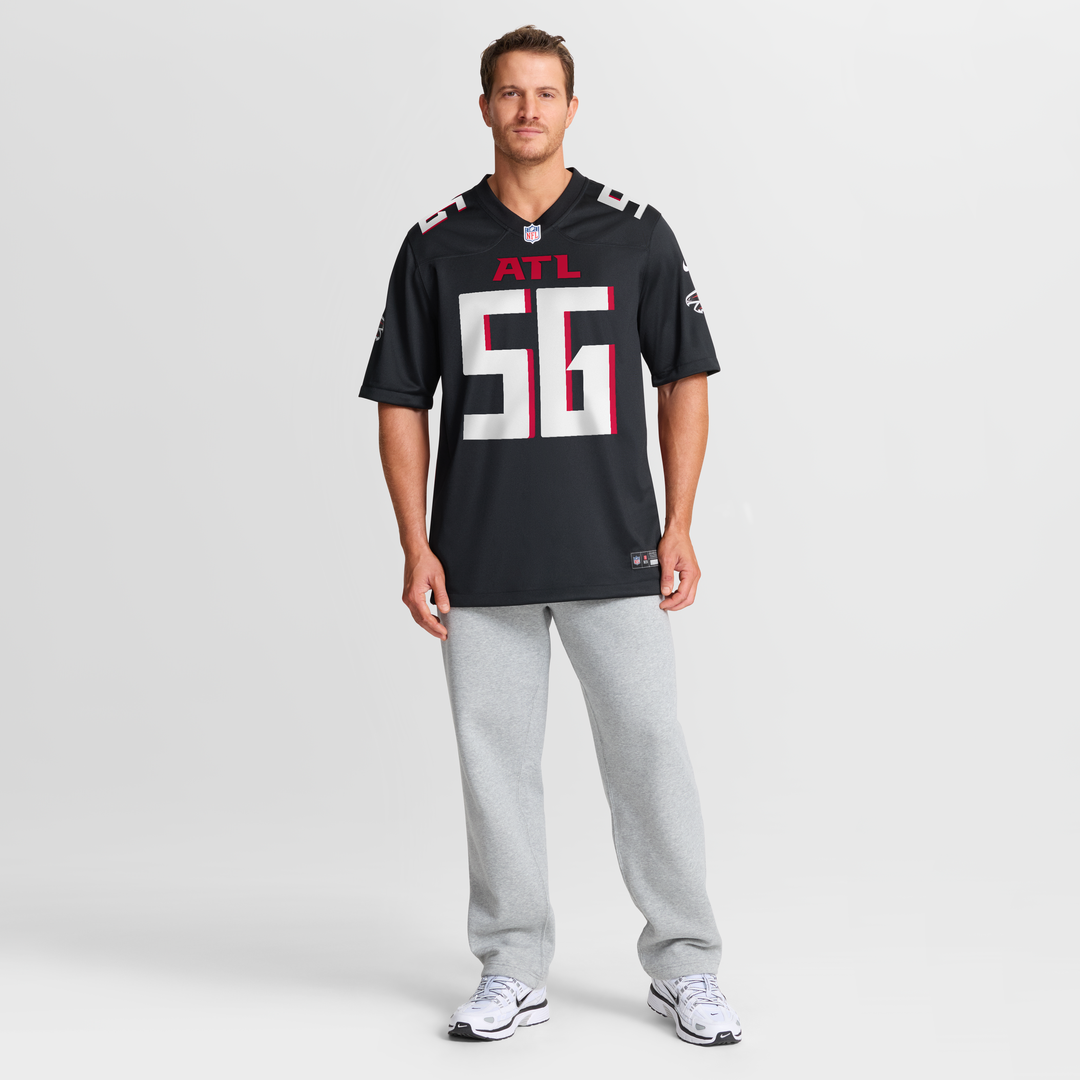 Leonard Floyd Atlanta Falcons Nike Black Team Game Jersey