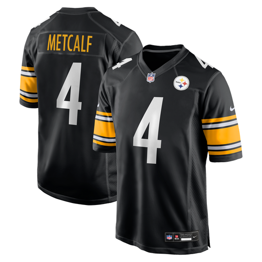 DK Metcalf Pittsburgh Steelers Nike Black Game Player Jersey