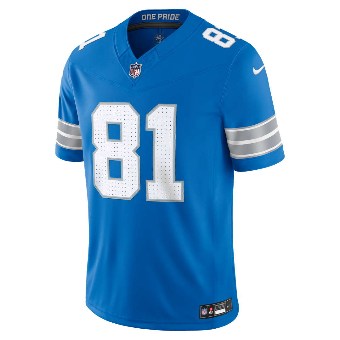 Calvin Johnson Detroit Lions Nike Black Alternate Vapor F.U.S.E. Stitched Retired Limited Jersey
