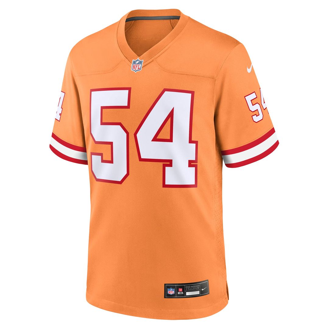 Lavonte David Tampa Bay Buccaneers Nike Orange Throwback Game Jersey
