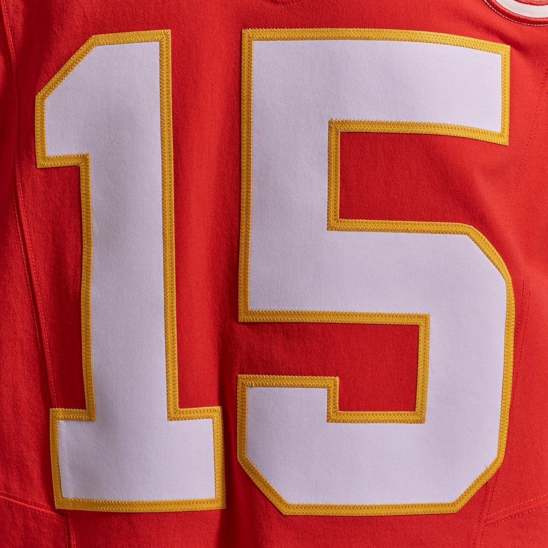 Patrick Mahomes Kansas City Chiefs Nike Red Team Vapor F.U.S.E. Elite Jersey