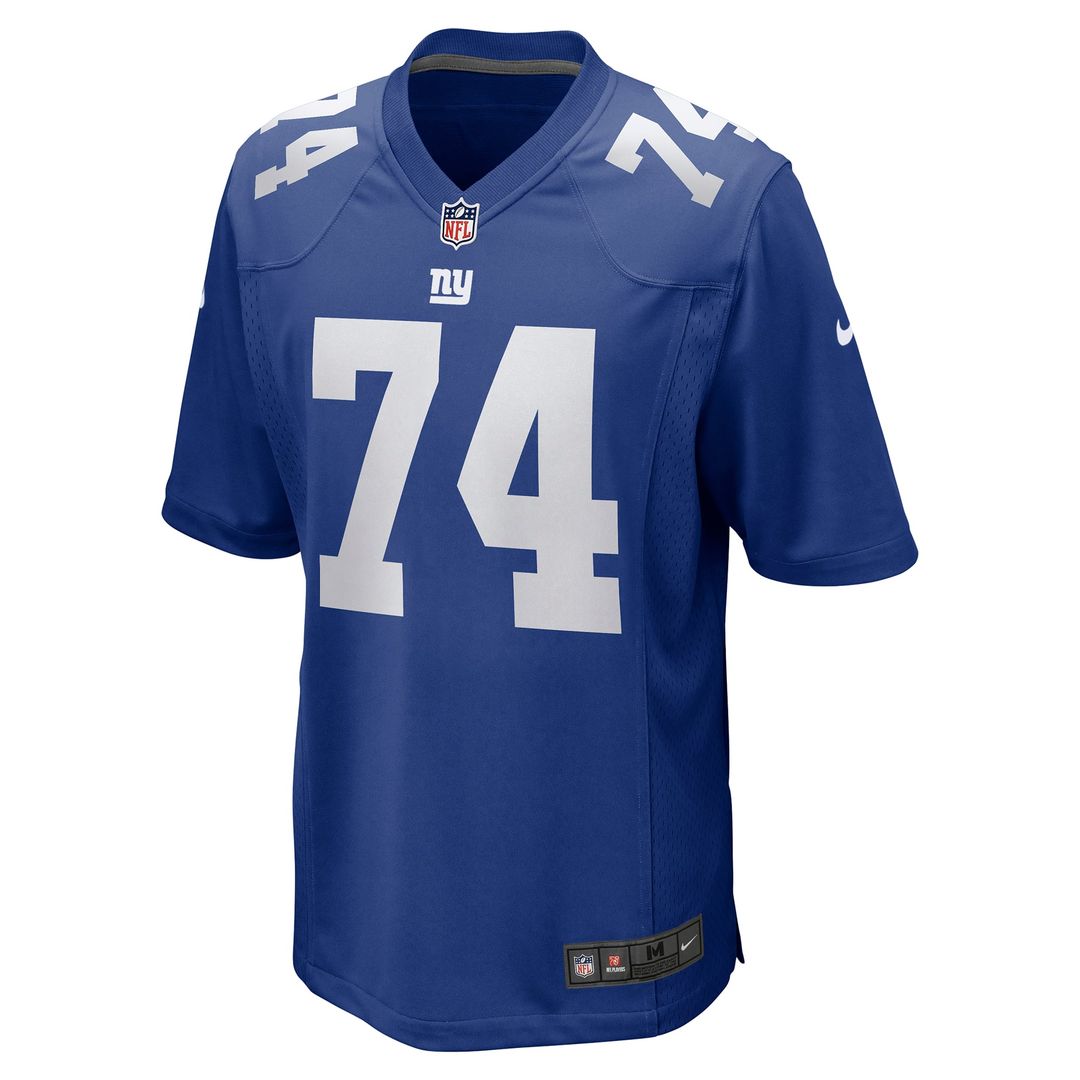 Greg Van Roten New York Giants Nike Royal Team Game Jersey