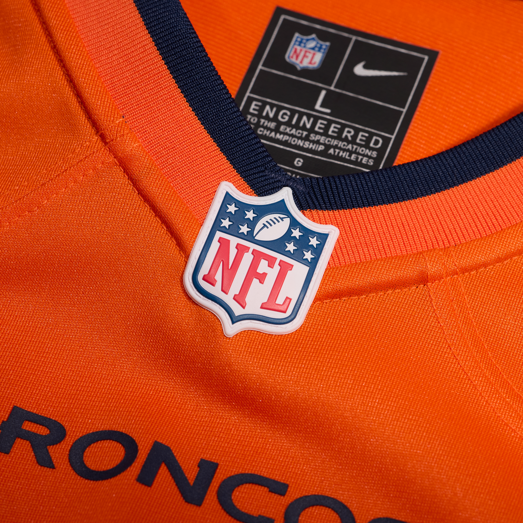 Marques Cox Denver Broncos Nike Orange Team Game Jersey