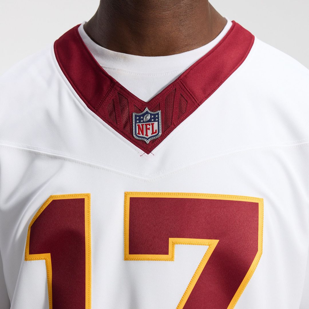 Terry McLaurin Washington Commanders Nike White Vapor F.U.S.E. Stitched Limited Jersey