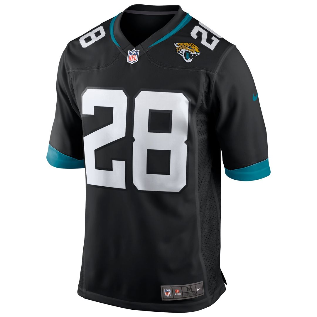Fred Taylor Jacksonville Jaguars Nike Black Retired Player Alternate Game Jersey