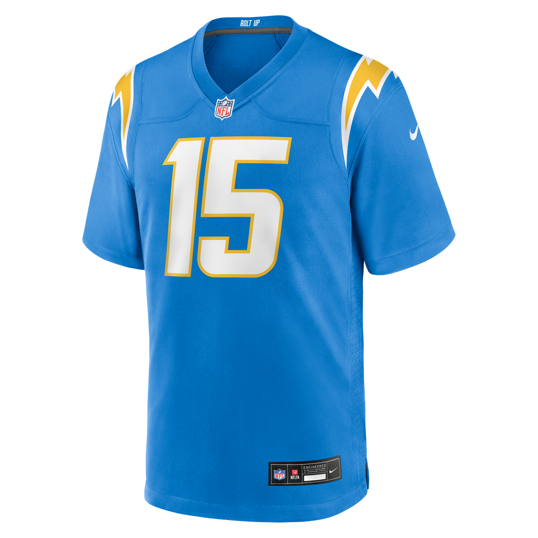 Ladd McConkey Los Angeles Chargers Nike Powder Blue Player Game Jersey