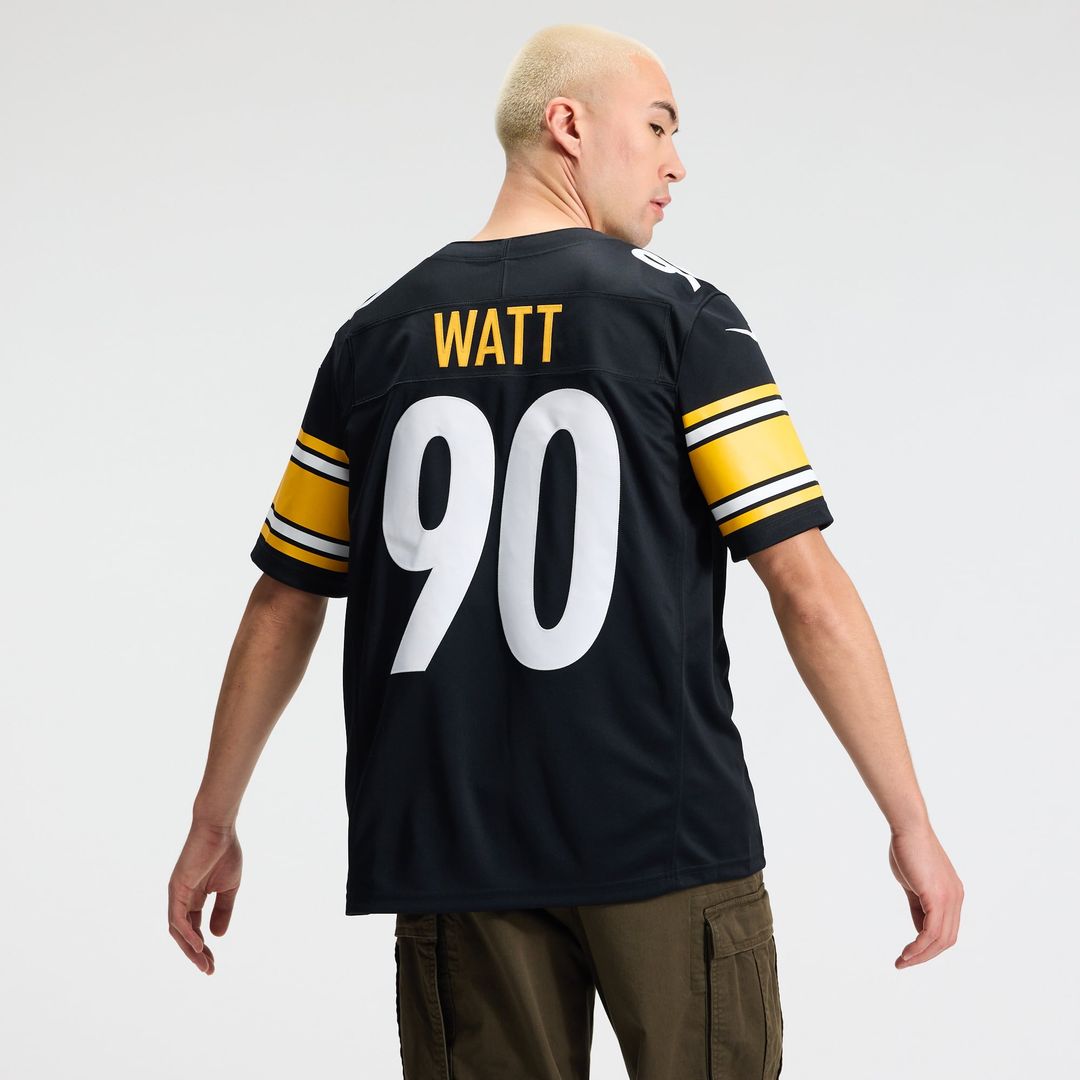 T.J. Watt Pittsburgh Steelers Nike Gold Alternate Vapor F.U.S.E. Stitched Limited Jersey