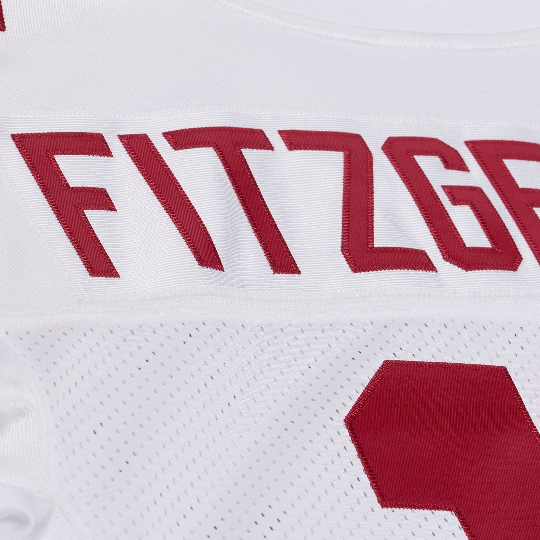 Larry Fitzgerald Arizona Cardinals Mitchell & Ness White Big & Tall 2004 Legacy Retired Player Jersey