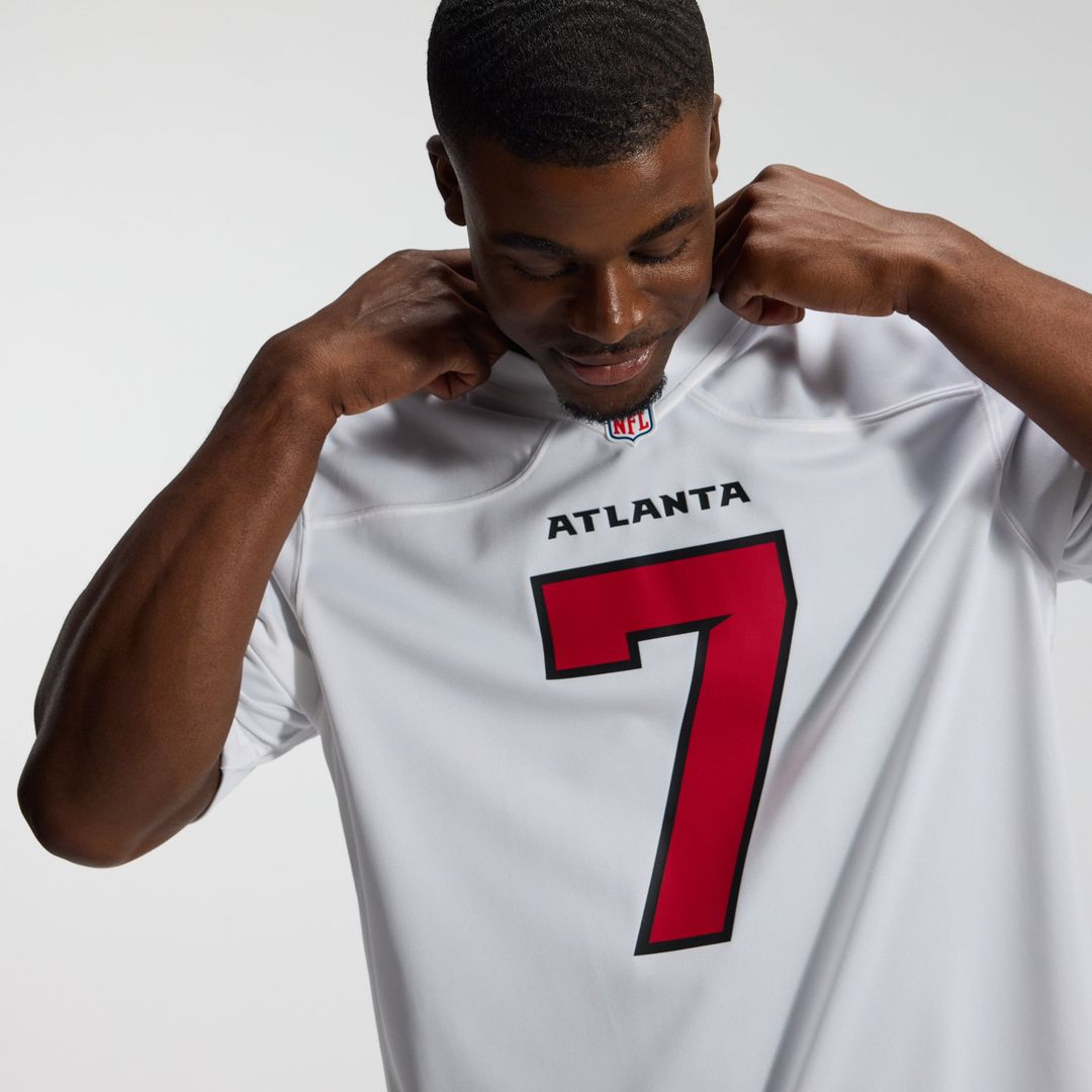 Bijan Robinson Atlanta Falcons Nike White Game Jersey