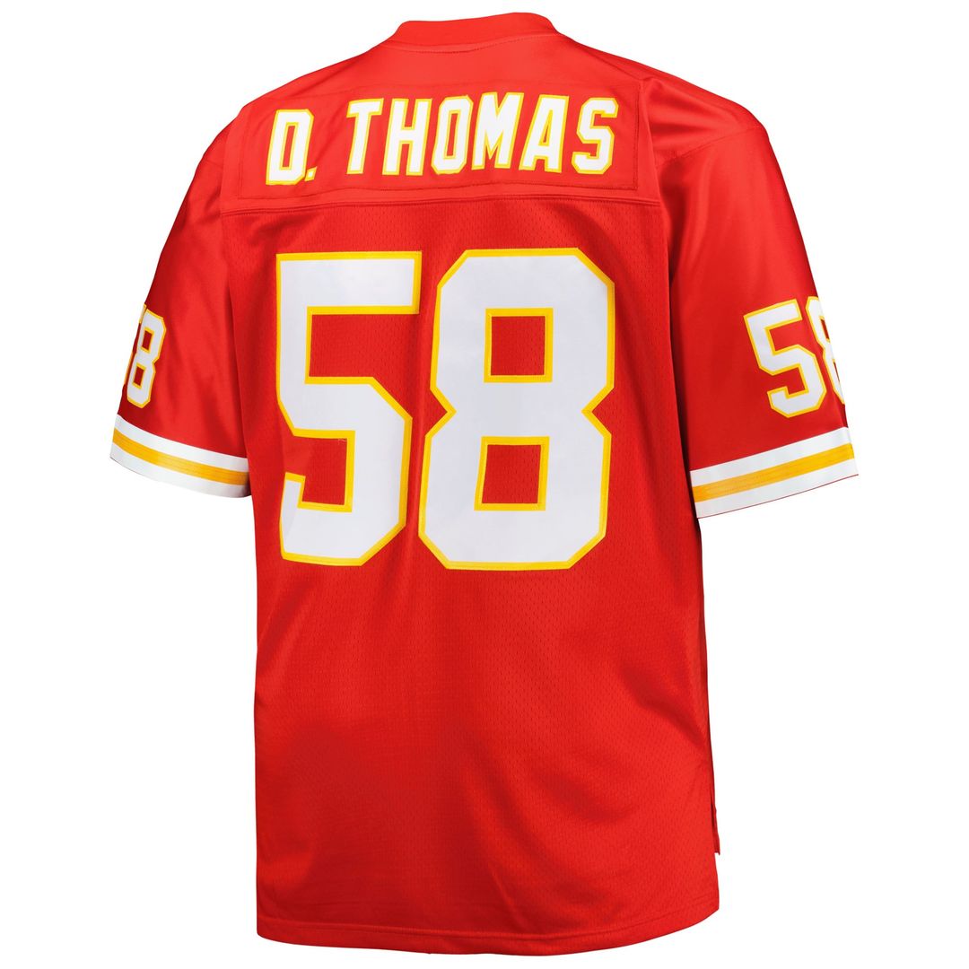 Derrick Thomas Kansas City Chiefs Mitchell & Ness Red Big & Tall 1994 Retired Player Replica Jersey