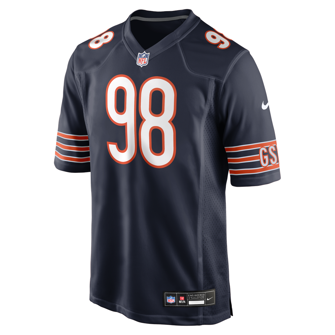 Montez Sweat Chicago Bears Nike Navy Game Jersey