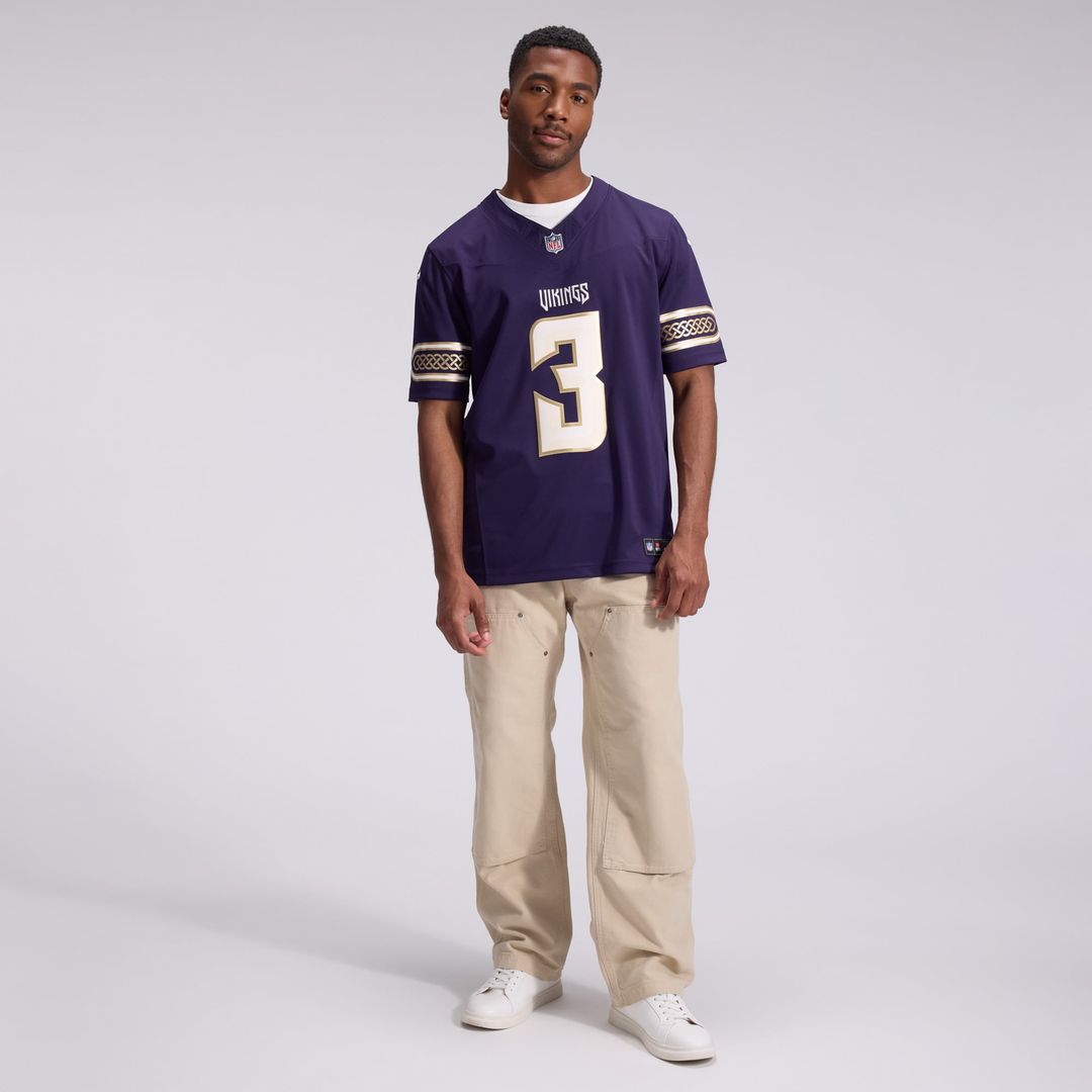 Jordan Addison Minnesota Vikings Nike Purple 2026 Rivalries Collection Stitched Limited Jersey