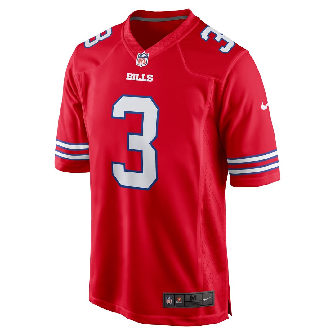 Damar Hamlin Buffalo Bills Nike Red Alternate Game Jersey