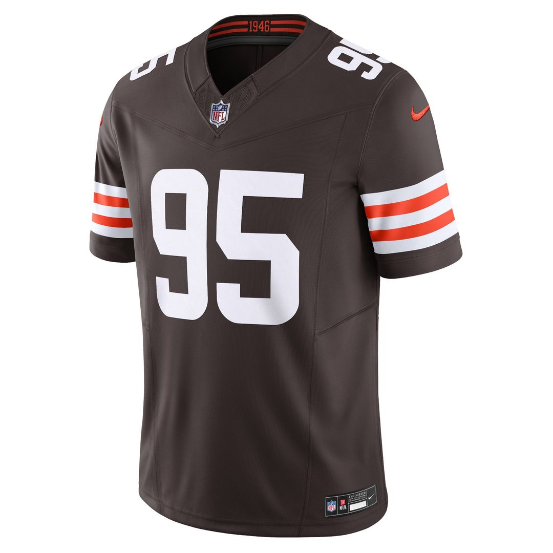 Myles Garrett Cleveland Browns Nike Brown Vapor F.U.S.E. Limited Jersey