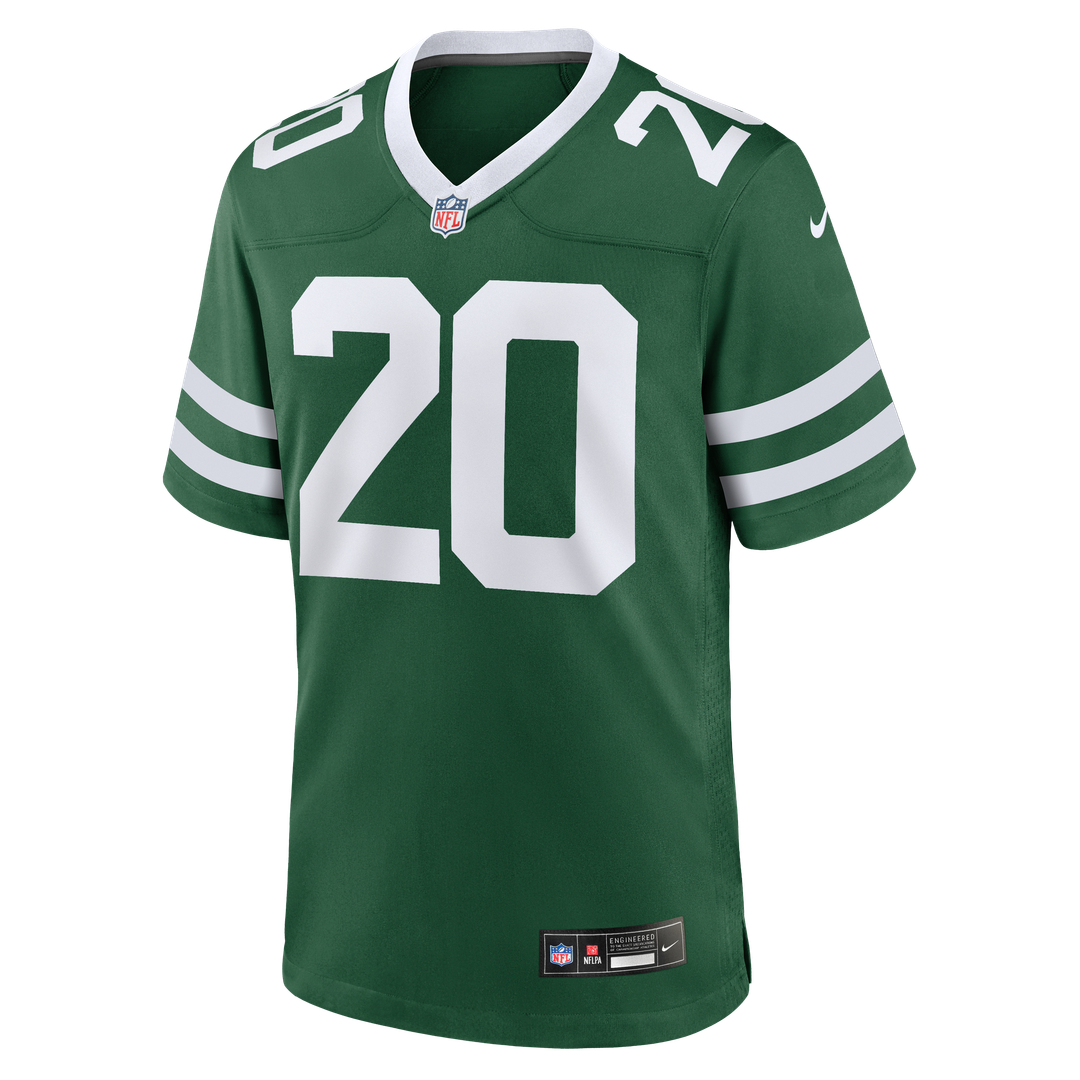 Breece Hall New York Jets Nike Legacy Green Game Jersey